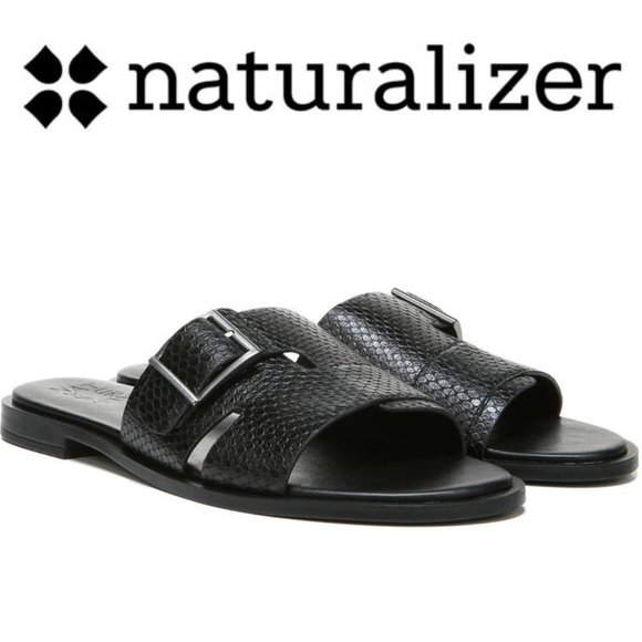 NEW Women's Naturalizer Faryn Slide Sandal, Size 6 and 10 M - Black - Picture 5 of 6